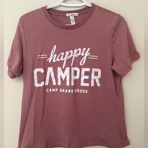 Camp Brand Goods Happy Camper T-Shirt